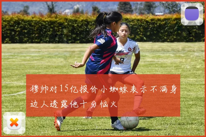 穆帅对15亿报价小蜘蛛表示不满身边人透露他十分恼火